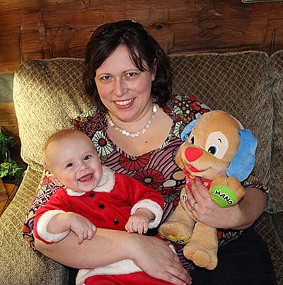 Sebo + Mommy + New Puppy